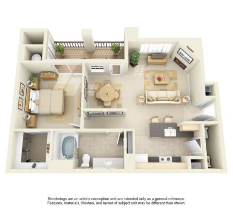 A1E Floor Plan